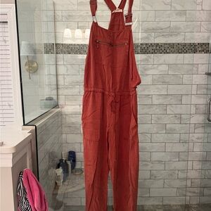 House of Colour—Autumn Red Women's Overalls